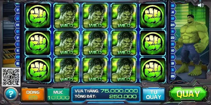 Quy tắc quay nổ hũ siêu anh hùng rất dễ hiểu